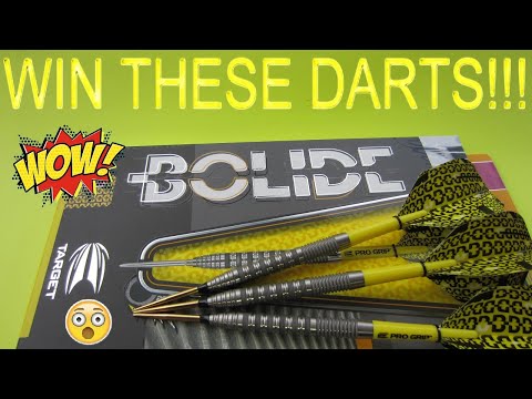 ENDED June 1 2020 - GIVEAWAY TIME!! Target Bolide Anti-SWISS Darts WD01