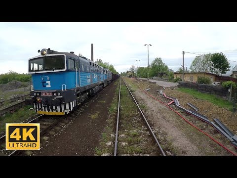 Train Driver's view / Pohled strojvedoucího MLADÁ BOLESLAV město - NYMBURK (trať 071)