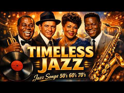 Frank Sinatra, Nat King Cole, Ella Fitzgerald, Dean Martin 🎷Timeless Jazz |Jazz Songs 50's 60's 70's