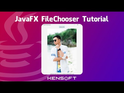 JavaFX File Chooser Tutorial For Beginners