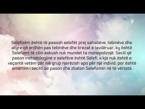 Çka është Selefizmi dhe kush janë selefët? - Feuzan