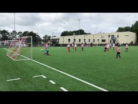 De Foresters JO11 -  1  vs. Hollandia JO11 - 1  Gericht afmaken