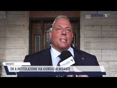 2023-09-12 GROSSETO - OK A INTITOLAZIONE VIA GIORGIO ALMIRANTE