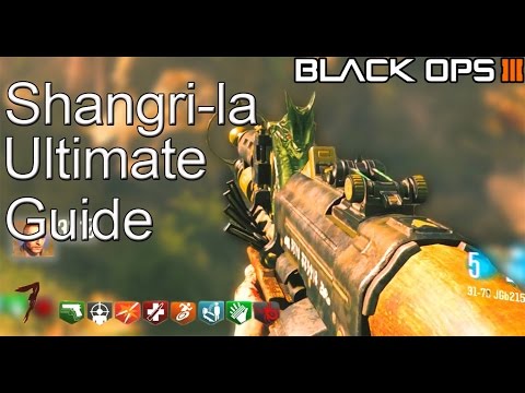 ULTIMATE SHANGRI LA EASTER EGG GUIDE: BO3 Zombies Chronicles Shangri-la  Easter Egg Tutorial