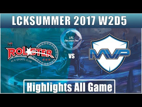 KT vs MVP || Highlights All Game || LCK SUMMER 2017 || KT Rolster vs MVP