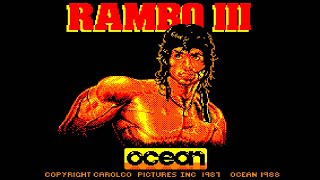 [Amstrad CPC] Rambo III - Longplay