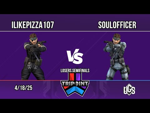 Tripoint Smash 276 - Losers Semifinals - ilikepizza107(Snake) Vs. SoulOfficer(Snake)