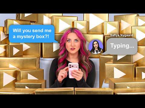 I Asked 100 YouTubers to Send me a MYSTERY BOX (part 2)