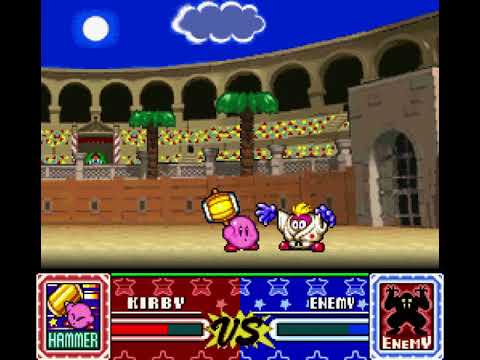 "Kirby Super Star" Music : 50 - Gladiator Kirby