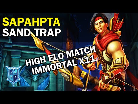 High Elo Match sapahpta Shalin Paladins Competitive (Diamond) SAND TRAP - Immortal X11