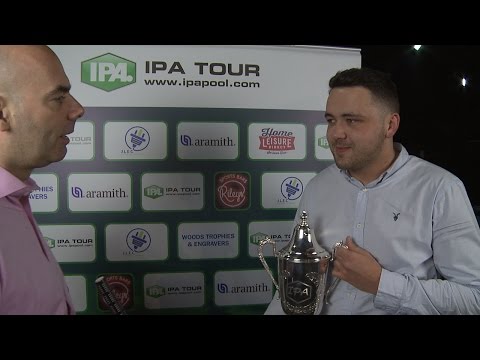 IPA World Pool Singles Final - Final Frame and Interview with Jason Twist & Jack Whelan