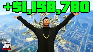 How I Made $1,158,780 as a BEGINNER in GTA Online