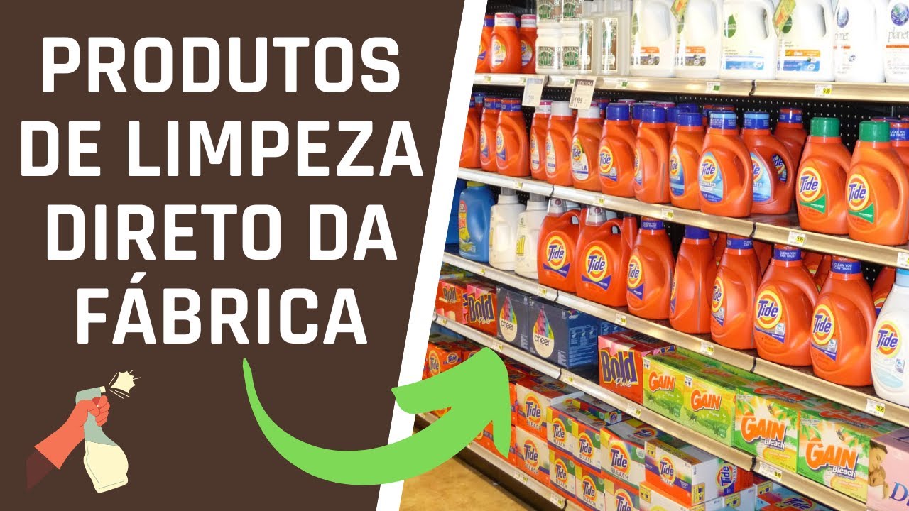 Fornecedores de produtos de limpeza para revenda