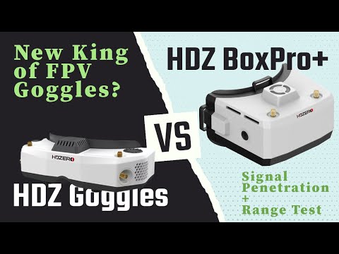 HDZero BoxPro: New King of Goggles? | Signal Penetration + Range Test