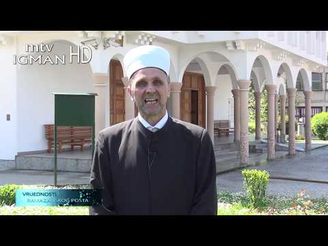 RAMAZAN JE MJESEC SABURA - PROF. IZET EF. ČAMDŽIĆ - MTV IGMAN