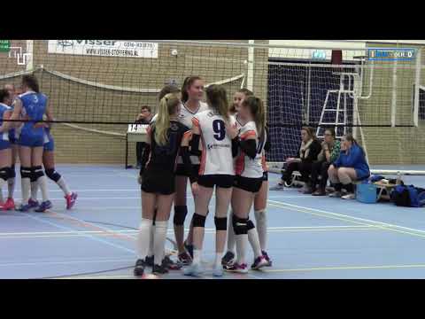Volleybal Dames 3e kl. H: Haulerwijk D1 - Betech Olhaco D4 [29-03-2019]