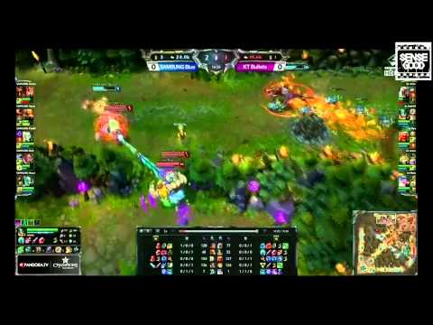[PANDORA.TV LOL Champions Winter 2013-2014 RO 16 Group B] KT Bullets vs SAMSUNG Blue - 1
