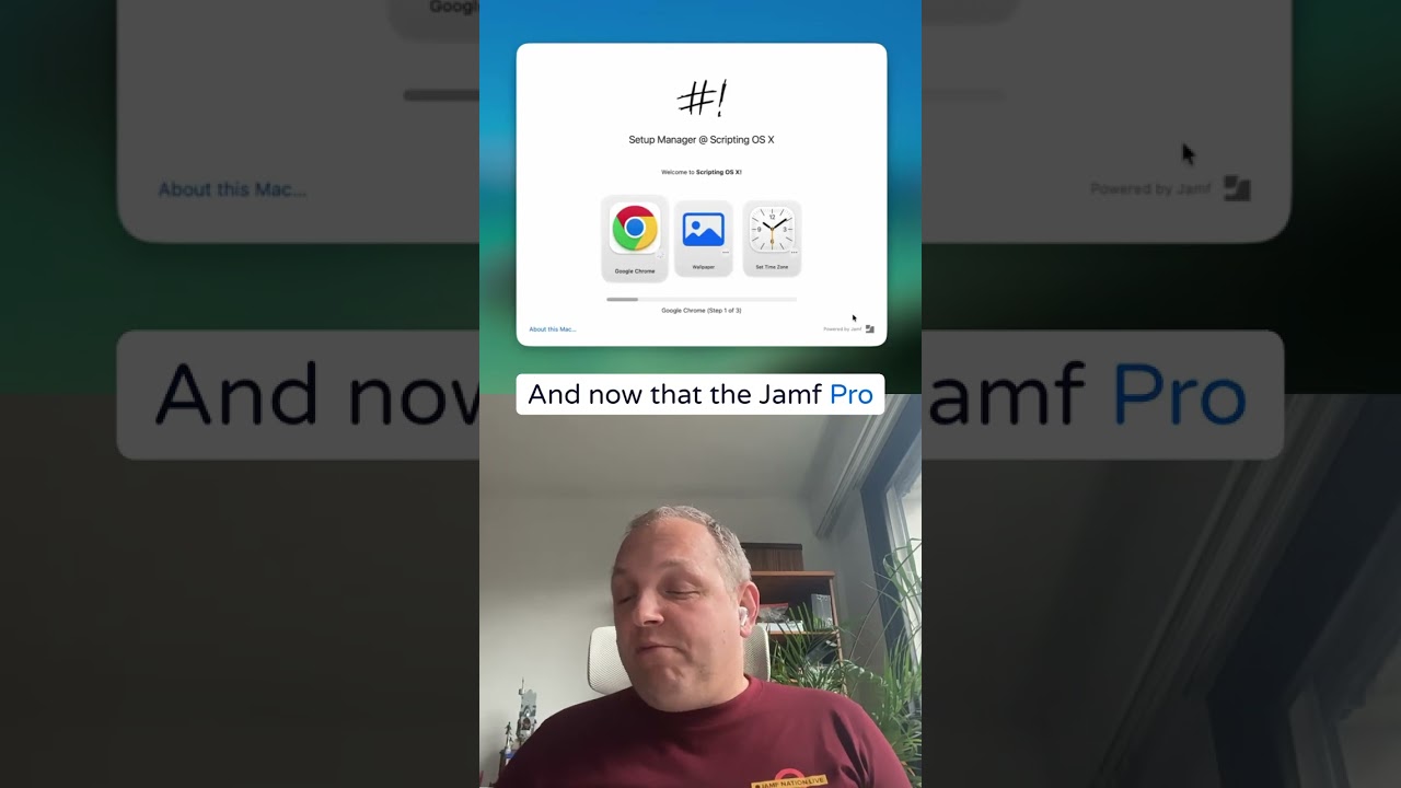 Watch a Mac deploy itself with Jamf Setup Manager