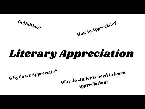 Literary Appreciation