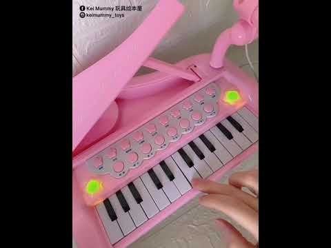 Electronic Piano with Mic 麦克风三角电子钢琴