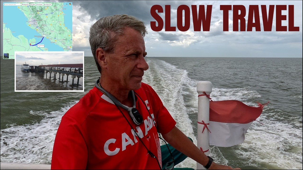 Slow Travel - A Ferry to Sumatra | Way Better Than Flying?