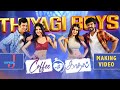 Thiyagi Boys Video Song Making Video Jiiva Jai Malvika Sharma Amritha Aiyer Raju Sundram