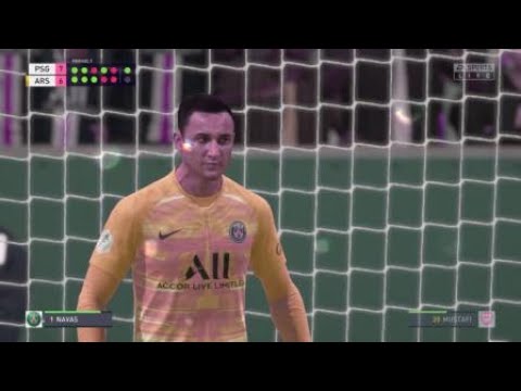 PSG VS Arsenal Penalty Shootout