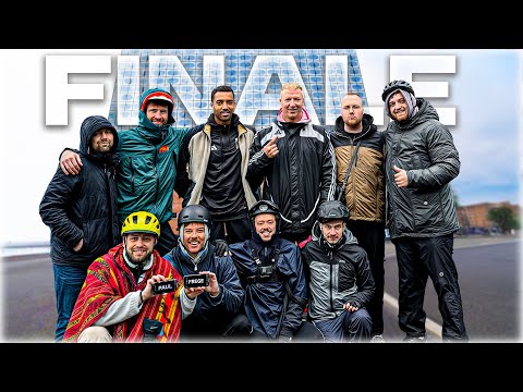 🤬🔥BEEF im ELBTUNNEL beim GROßEN FINALE der LAUFBAND-RAD TOUR von AMSTERDAM nach HAMBURG