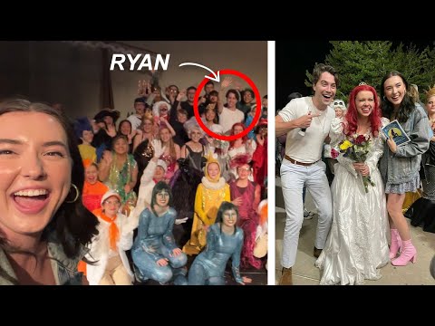 A Fan Asked Us To Come To Their High School Musical and We Did. (SURPRISE)