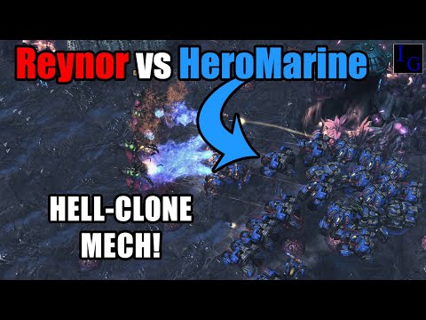 HeroMarine Unleashes HELLCLONE MECH vs Reynor! | StarCraft 2 SC2 Professional Game Pro TvZ ZvT Match