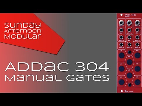 ADDAC304 Manual Gates Silver image 2