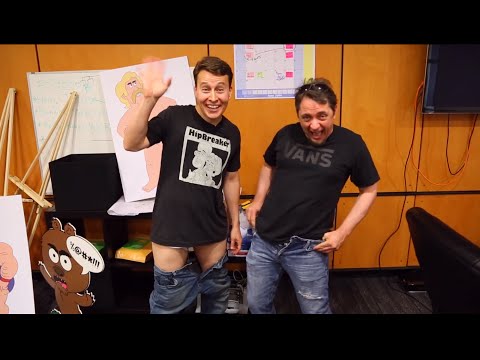 Behind the scenes at Brickleberry with the creators (2 Buffoons, Episode 6)