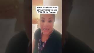 Carnival room 7942 interior cabin, check it out! #carnivalcruise #cruiseline #cruiseadventures