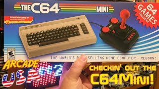 Checking out the C64Mini!
