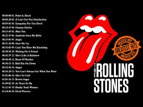 The Rolling Stones - The Rolling Stone Greatest Hits Full Album - Get Back To The Music's Golden Era