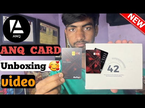ANQ Card unboxing Video || Free Card Order ? || Account Open