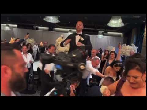 Stojanovski Blagojce Tuse -Despina -Entrance of the bride & groom at a wedding with SVADBA GOLEMA -