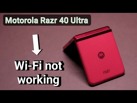 Motorola Razr 40 5G Wi-Fi problem | How to reset wifi in Motorola flip phone