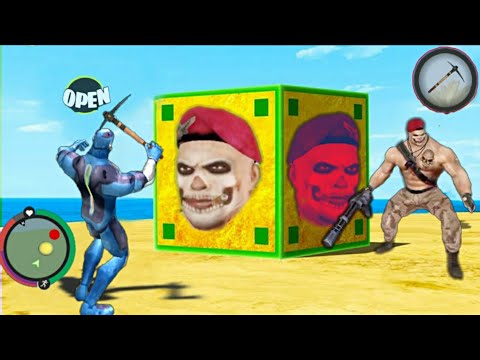 Opening BAD LUCK Blocks In Rope Hero Vice Town | Zaib