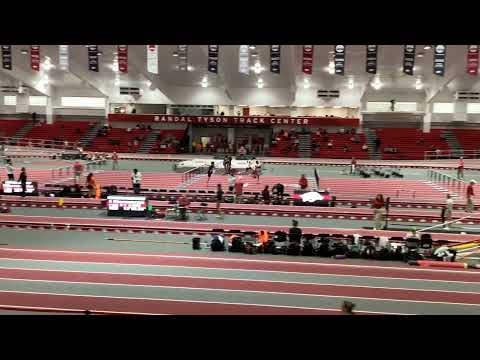 Men’s 60mH- Prelim Heat 3 FULL RACE-Arkansas Qualifier