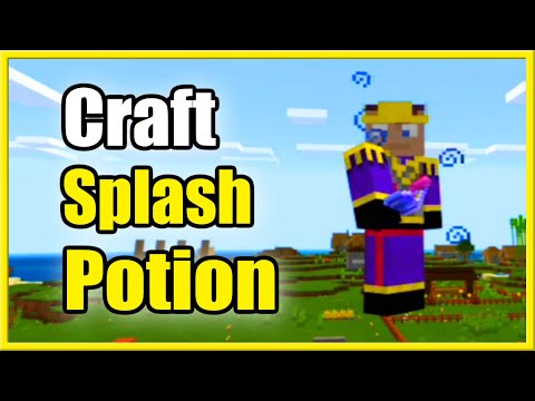 YourSixGaming - How to Make a Splash Potion in Minecraft & Throw Potions (Best Tutorial!)