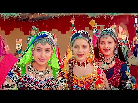 Mhare Hiwda Mein Naache Mor | Lyrics Song | Hum Sath Sath Hai | Sonali Bendre | Salman Khan