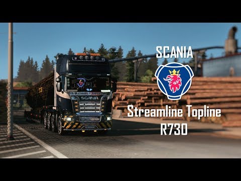 [ETS2] SCANIA R730 / Very Heavy Log (76T) / Oslo (N) → Oslo (N)