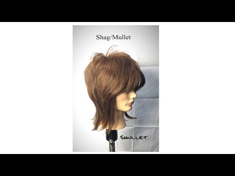 Modern Mullet / Shag Haircut for Women - Shullet -...