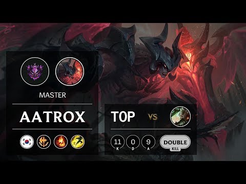 Aatrox Top vs Riven - KR Master Patch 9.13