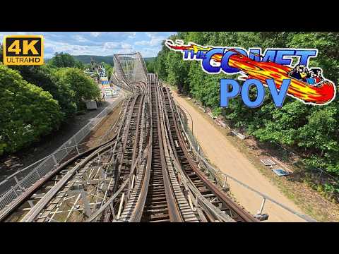 On-ride point of view of Comet