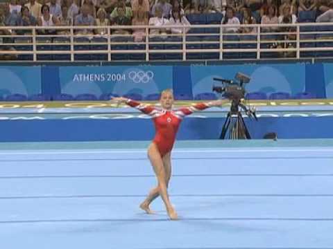 Elena Zamolodchikova - 2004 Olympics Team Finals - Floor
