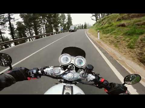 Triumph Thruxton 1200 R  On-Board POV ( Raw Sound )
