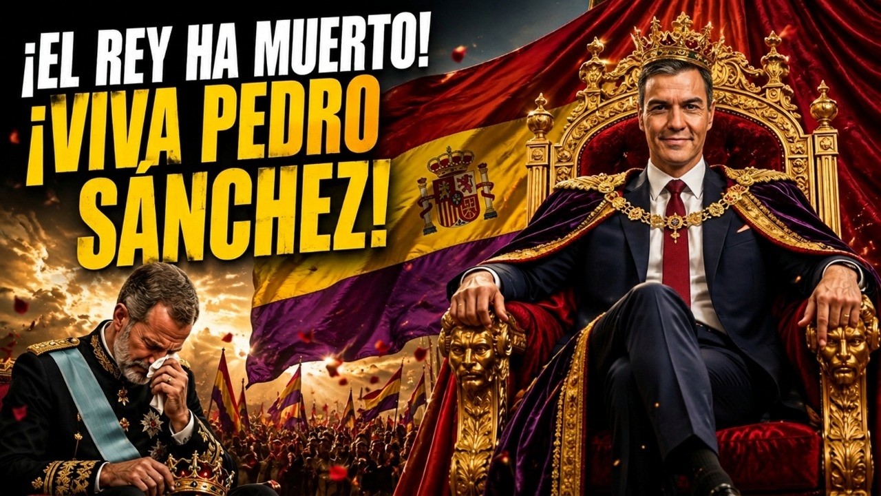 Sanchez quiere ser el monarca repúblicano en lugar del Rey. La excusa: Ceuta