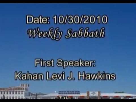 2010 Sabbath Services on 10/30/2010, at Great The House of Yahweh in Abelin